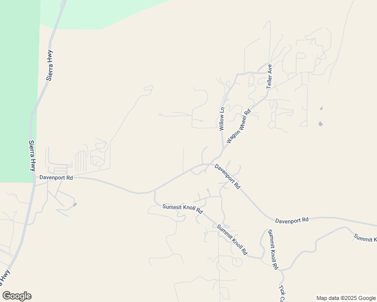 map of restaurants, bars, coffee shops, grocery stores, and more near 13657 Davenport Road in Agua Dulce