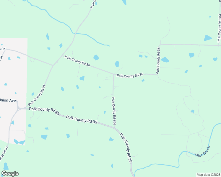 map of restaurants, bars, coffee shops, grocery stores, and more near 122 Polk County Road 286 in Hatfield