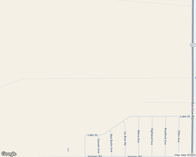 map of restaurants, bars, coffee shops, grocery stores, and more near Comet Road in Lucerne Valley