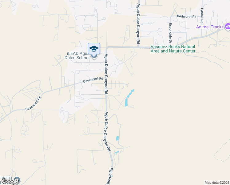 map of restaurants, bars, coffee shops, grocery stores, and more near 32530 Agua Dulce Canyon Road in Agua Dulce