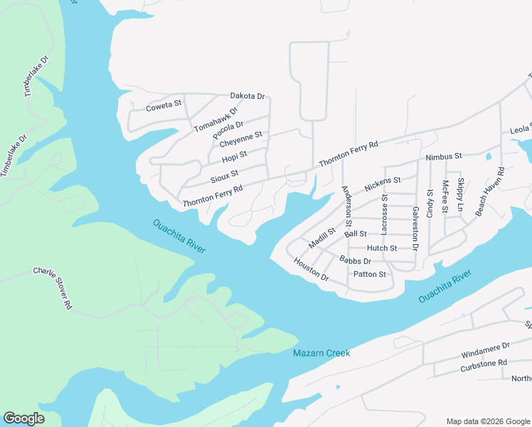 map of restaurants, bars, coffee shops, grocery stores, and more near 188 Riverside Drive in Hot Springs