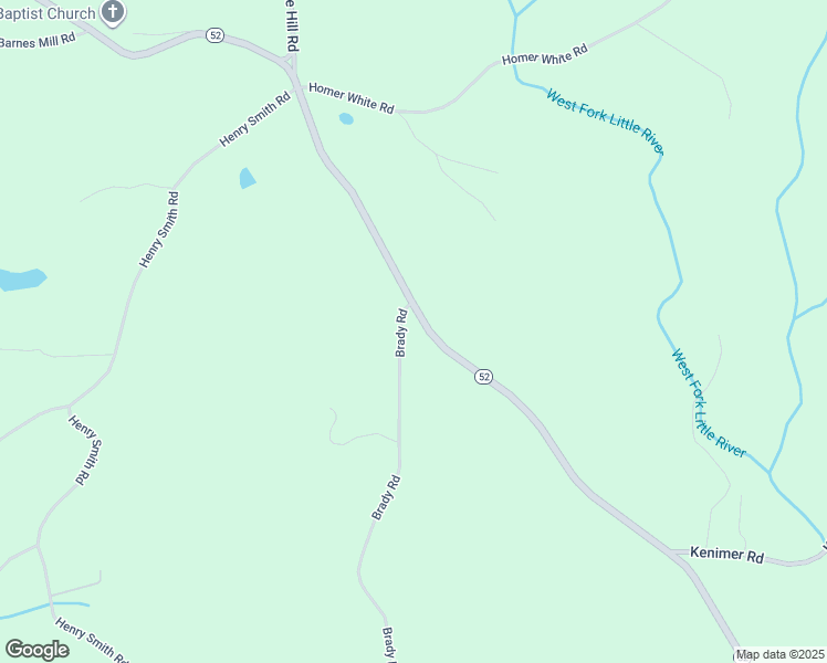 map of restaurants, bars, coffee shops, grocery stores, and more near 6263 Dahlonega Highway in Clermont