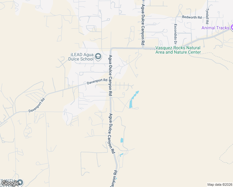 map of restaurants, bars, coffee shops, grocery stores, and more near 32530 Agua Dulce Canyon Road in Agua Dulce