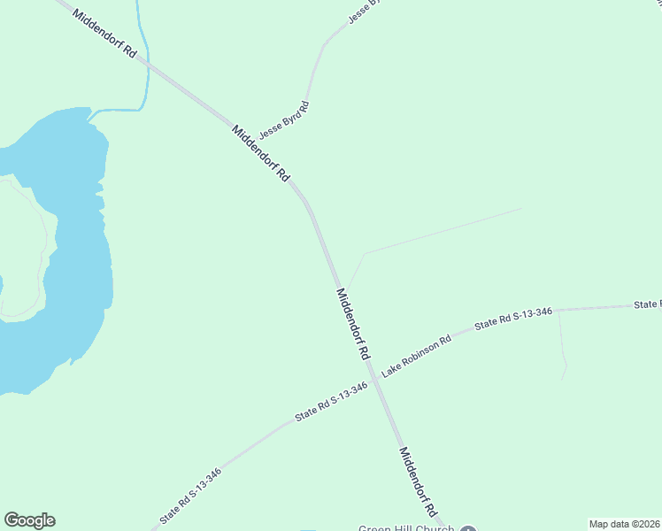 map of restaurants, bars, coffee shops, grocery stores, and more near Middendorf Road in Hartsville