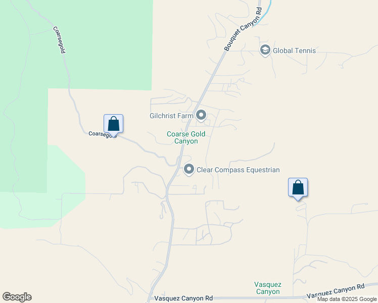 map of restaurants, bars, coffee shops, grocery stores, and more near 30045 Bouquet Canyon Road in Santa Clarita