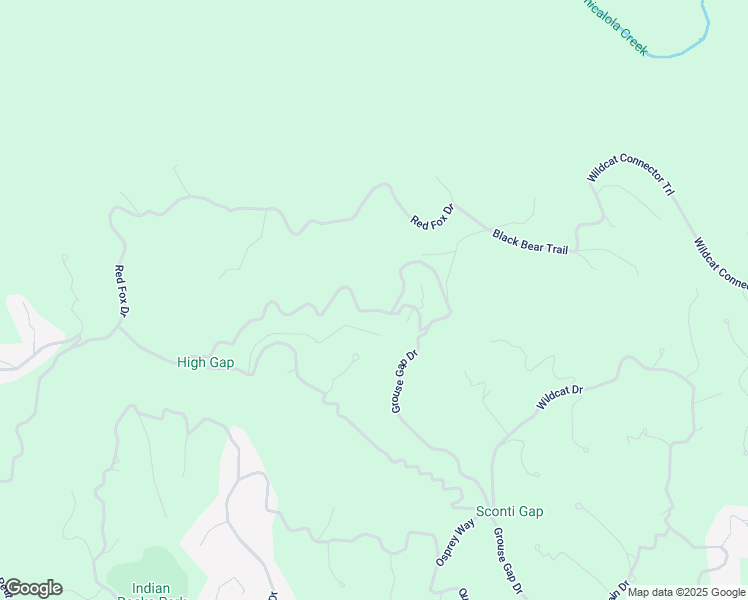 map of restaurants, bars, coffee shops, grocery stores, and more near 3012 Wild Turkey Bluff in Dawsonville