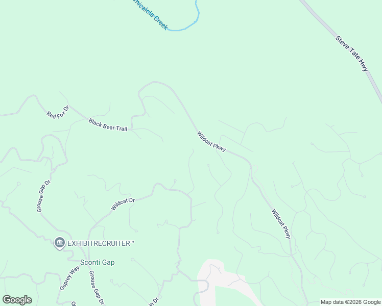 map of restaurants, bars, coffee shops, grocery stores, and more near 2167 Wildcat Drive in Big Canoe