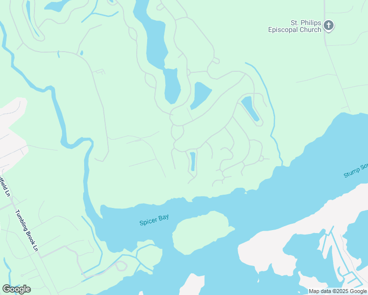 map of restaurants, bars, coffee shops, grocery stores, and more near 123 Everett Park Trail in Holly Ridge