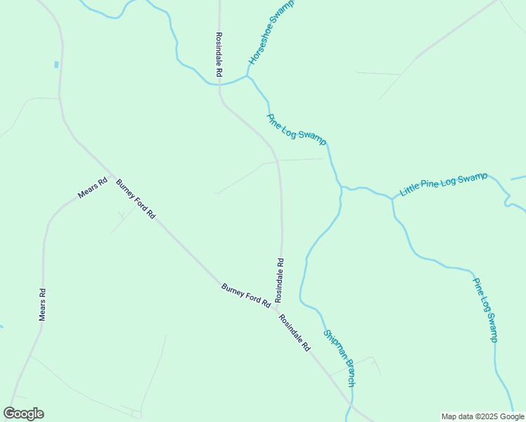 map of restaurants, bars, coffee shops, grocery stores, and more near 7002 Rosindale Road in Clarkton