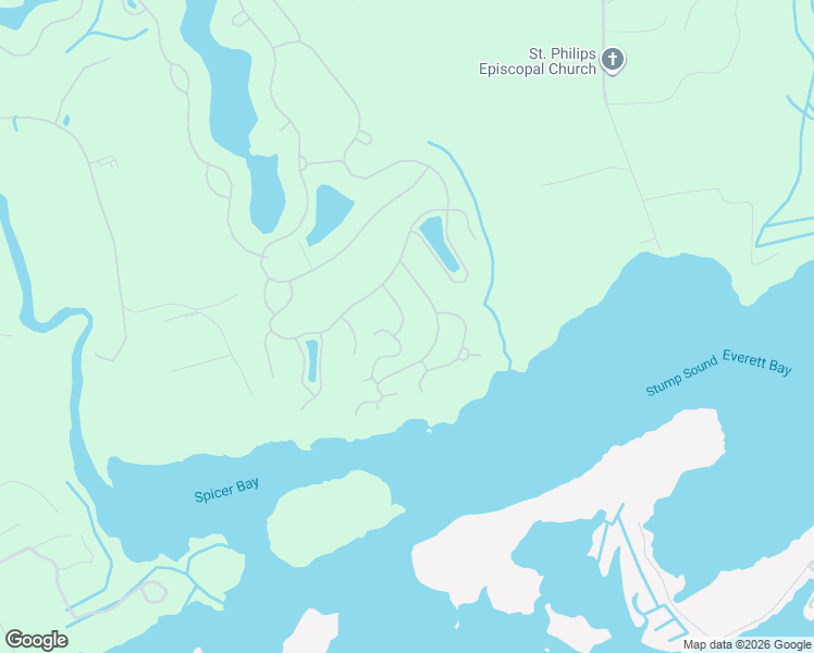 map of restaurants, bars, coffee shops, grocery stores, and more near Sweetgrass Street in Holly Ridge