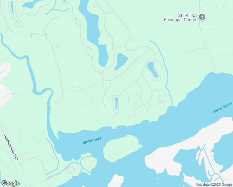 map of restaurants, bars, coffee shops, grocery stores, and more near 143 Everett Park Trail in Holly Ridge