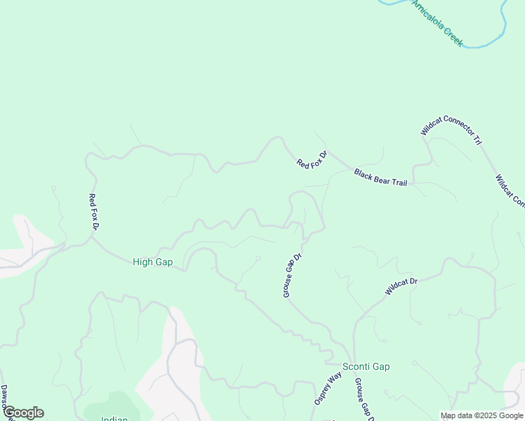 map of restaurants, bars, coffee shops, grocery stores, and more near 450 Wild Turkey Bluff in Jasper