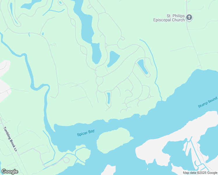 map of restaurants, bars, coffee shops, grocery stores, and more near 143 Everett Park Trail in Holly Ridge