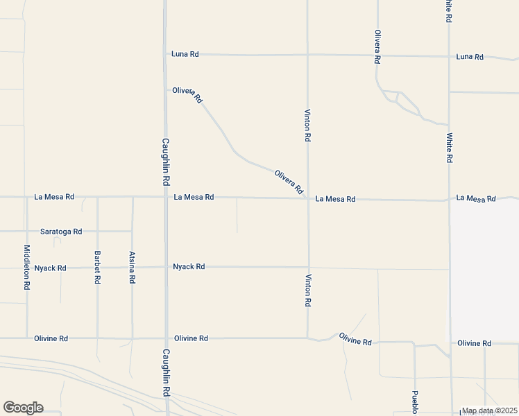 map of restaurants, bars, coffee shops, grocery stores, and more near La Mesa Road in Phelan