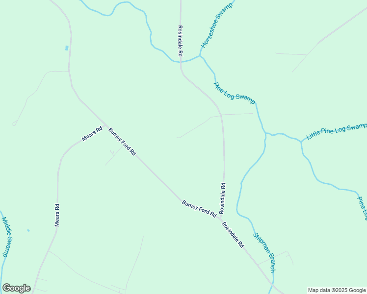 map of restaurants, bars, coffee shops, grocery stores, and more near 207 Middle Swamp Lane in Clarkton