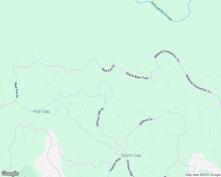 map of restaurants, bars, coffee shops, grocery stores, and more near 1012 Wild Turkey Bluff in Dawsonville