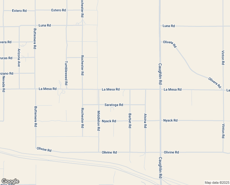 map of restaurants, bars, coffee shops, grocery stores, and more near 7415 La Mesa Road in Phelan