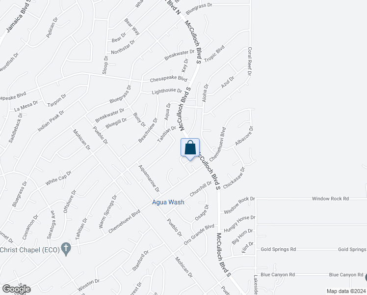 map of restaurants, bars, coffee shops, grocery stores, and more near 661 Delta Drive in Lake Havasu City