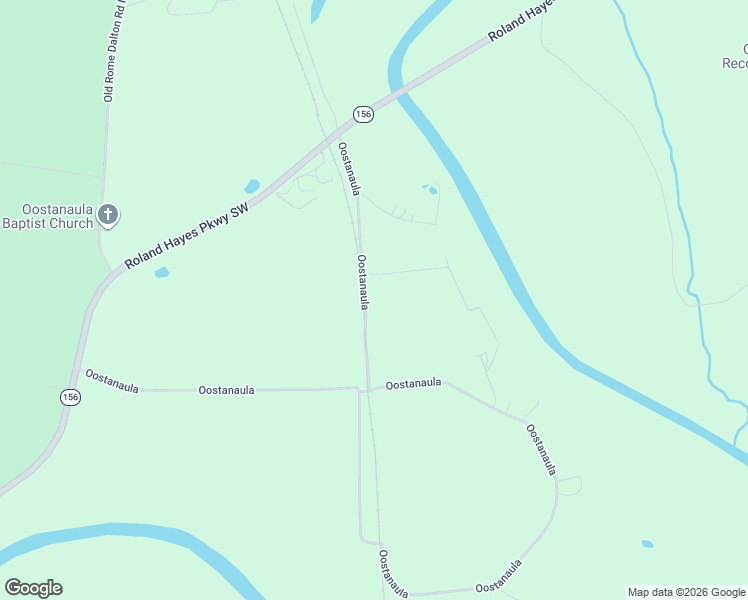map of restaurants, bars, coffee shops, grocery stores, and more near 306 Oostanaula in Calhoun