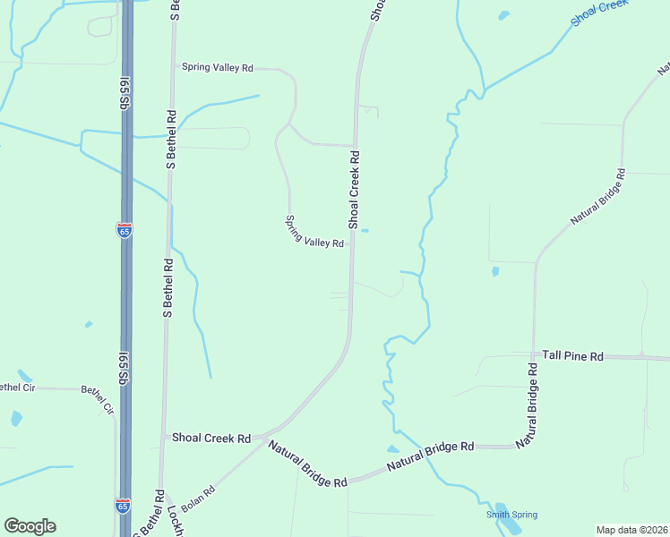 map of restaurants, bars, coffee shops, grocery stores, and more near 421 Shoal Creek Road in Hartselle