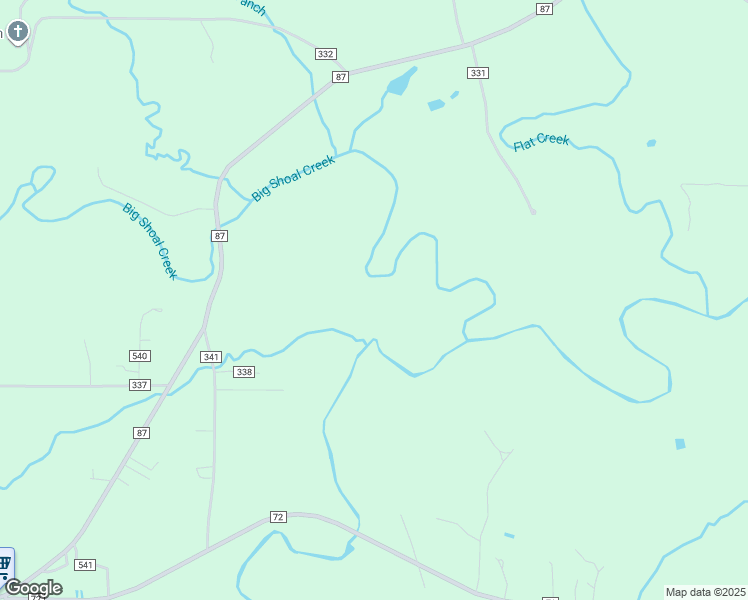map of restaurants, bars, coffee shops, grocery stores, and more near 199 County Road 338 in Moulton