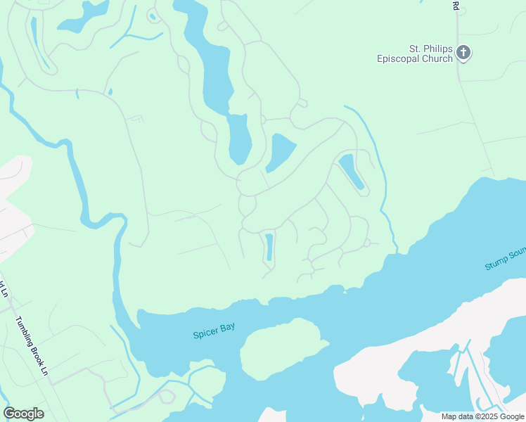 map of restaurants, bars, coffee shops, grocery stores, and more near 107 Everett Park Trail in Holly Ridge