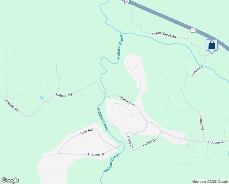 map of restaurants, bars, coffee shops, grocery stores, and more near 1316 Hobson Road in Jasper