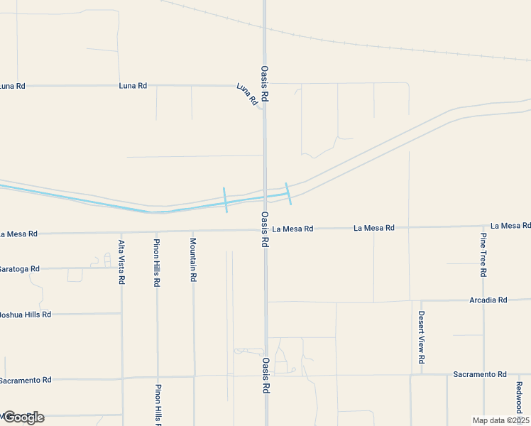 map of restaurants, bars, coffee shops, grocery stores, and more near Oasis Road in Phelan
