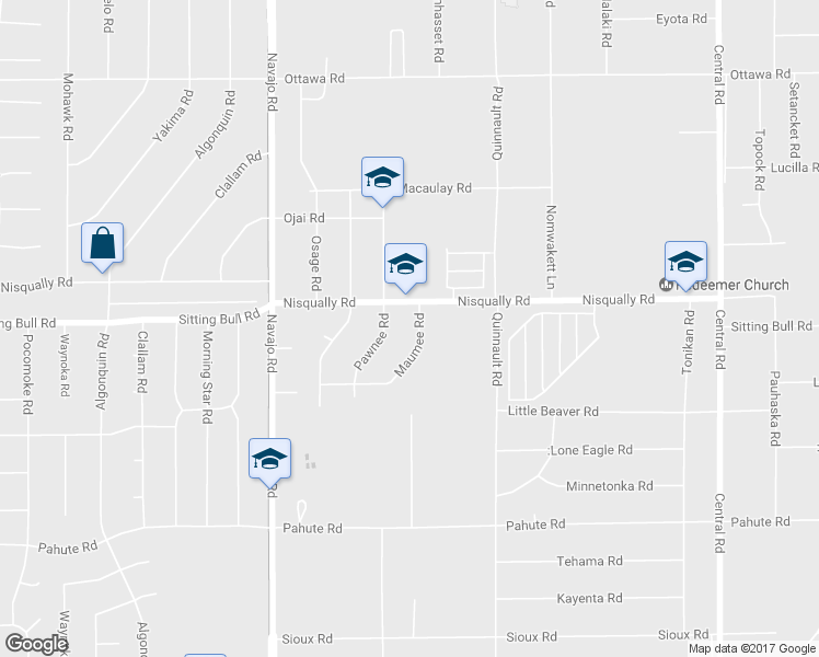 map of restaurants, bars, coffee shops, grocery stores, and more near 21956 Maumee Road in Apple Valley