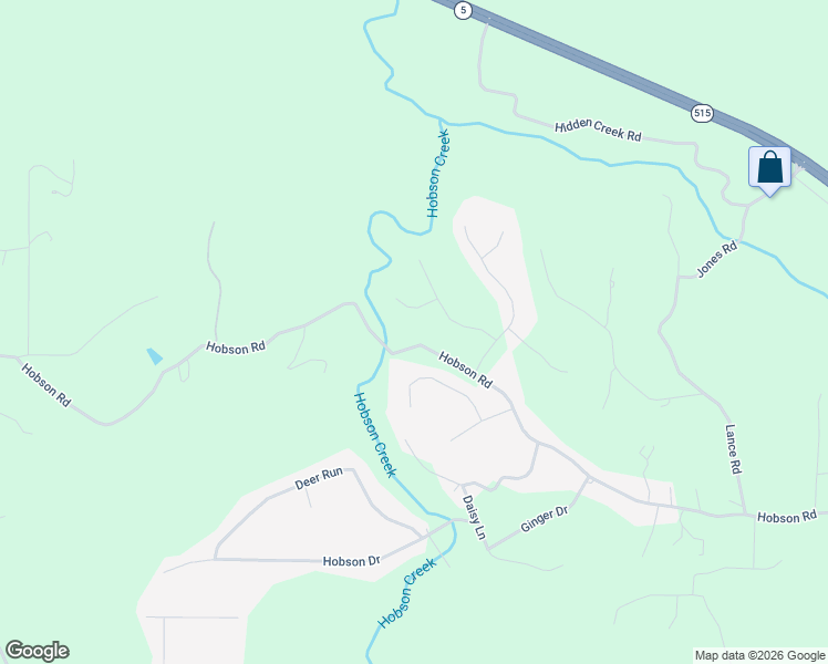 map of restaurants, bars, coffee shops, grocery stores, and more near 1316 Hobson Road in Jasper