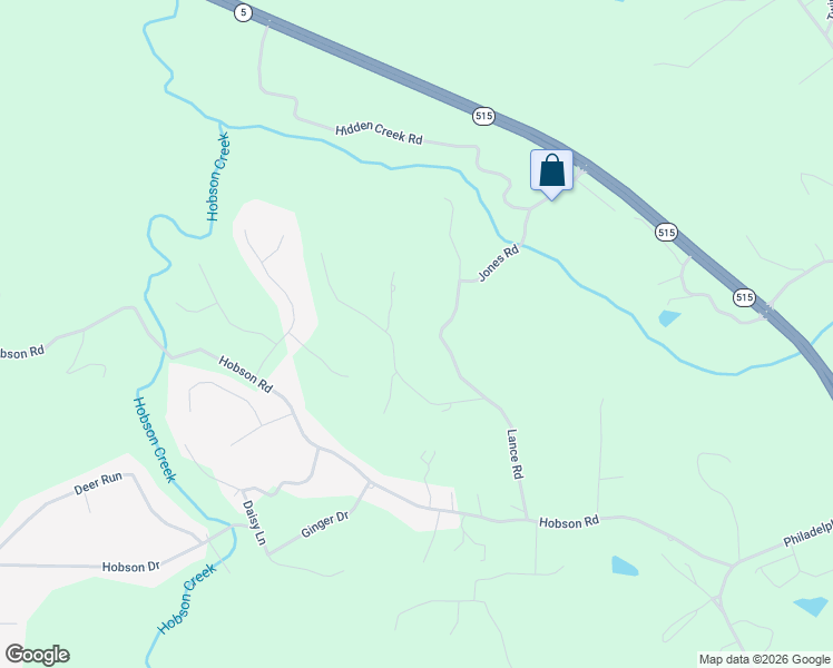 map of restaurants, bars, coffee shops, grocery stores, and more near 161 Mountain Laurel Drive in Jasper