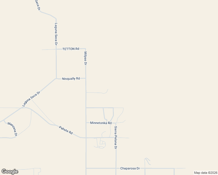 map of restaurants, bars, coffee shops, grocery stores, and more near 25878 Sitting Bull Road in Apple Valley