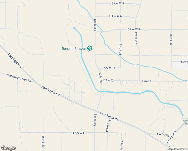 map of restaurants, bars, coffee shops, grocery stores, and more near East Avenue X in Los Angeles County