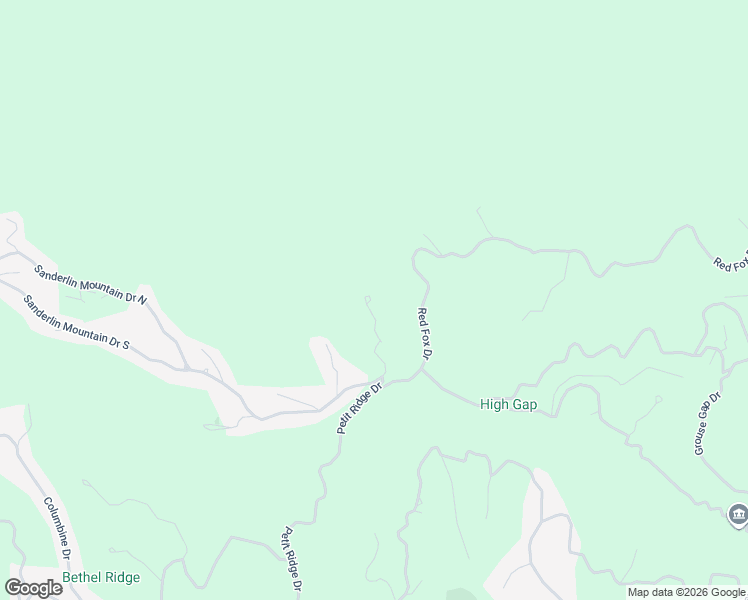 map of restaurants, bars, coffee shops, grocery stores, and more near 5012 Bear Cub Ridge in Dawsonville