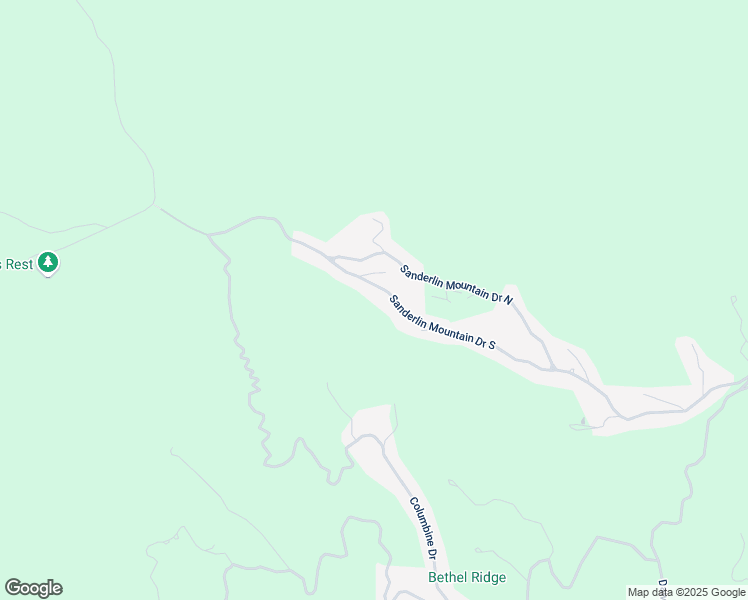 map of restaurants, bars, coffee shops, grocery stores, and more near 132 Sanderlin Mountain Drive South in Big Canoe
