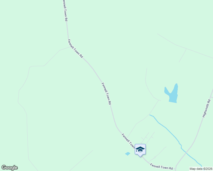 map of restaurants, bars, coffee shops, grocery stores, and more near 2860 Fennell Town Road in Rocky Point