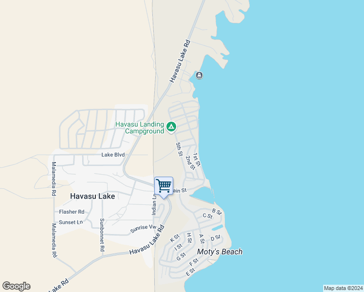 map of restaurants, bars, coffee shops, grocery stores, and more near in Needles