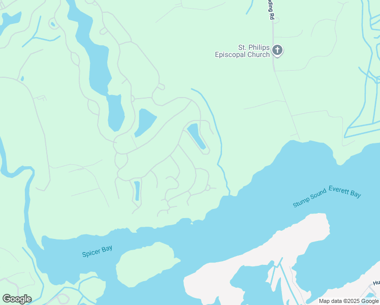 map of restaurants, bars, coffee shops, grocery stores, and more near 111 Whispering Pine Lane in Holly Ridge