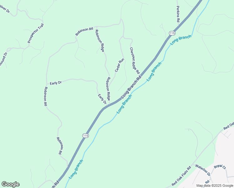 map of restaurants, bars, coffee shops, grocery stores, and more near 297 Holly Ridge in Dahlonega
