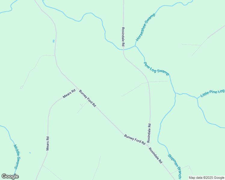 map of restaurants, bars, coffee shops, grocery stores, and more near Middle Swamp Lane in Bladen County
