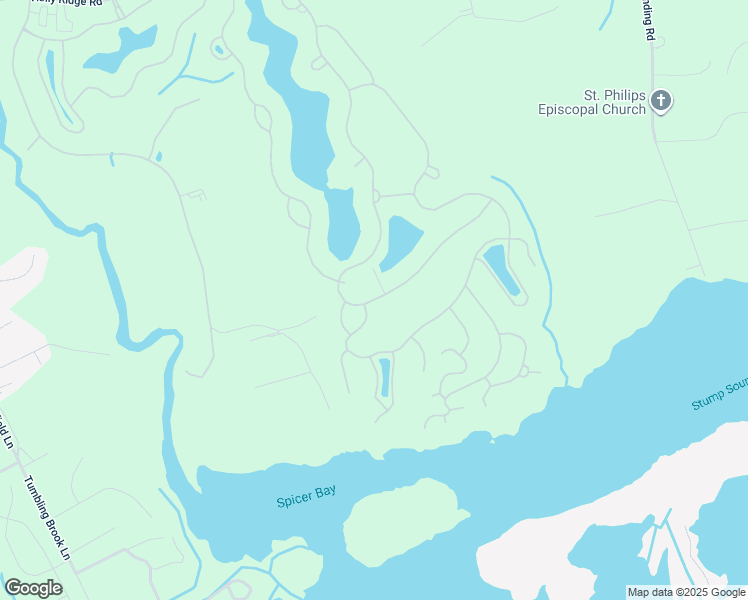 map of restaurants, bars, coffee shops, grocery stores, and more near 178 Spicer Lake Drive in Holly Ridge
