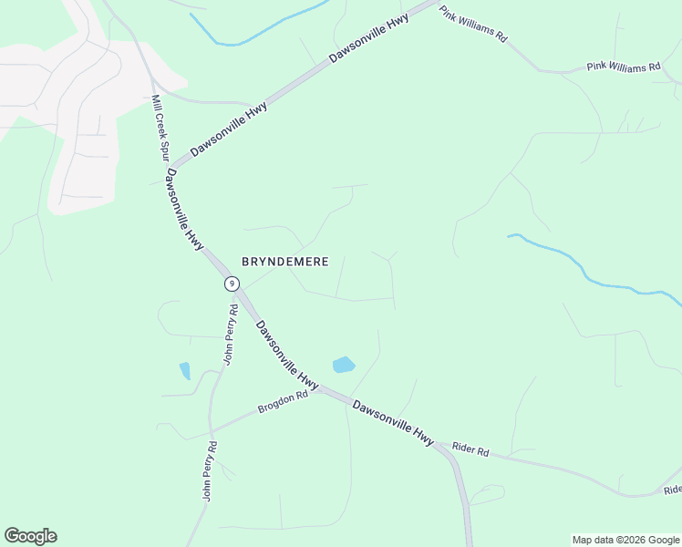 map of restaurants, bars, coffee shops, grocery stores, and more near 62 Sadie Ct in Dawsonville