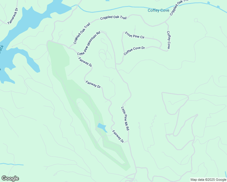 map of restaurants, bars, coffee shops, grocery stores, and more near 95 Fairview Court in Big Canoe