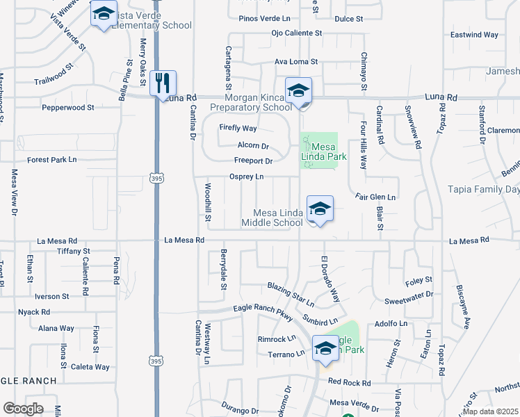 map of restaurants, bars, coffee shops, grocery stores, and more near 12991 Oak Wood Street in Victorville