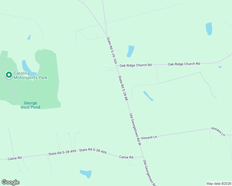 map of restaurants, bars, coffee shops, grocery stores, and more near 3915 Old Georgetown Road West in Kershaw