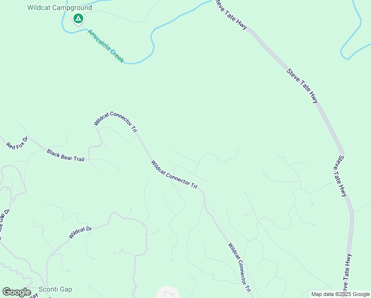 map of restaurants, bars, coffee shops, grocery stores, and more near Wild Pansy Ridge in Dawson County