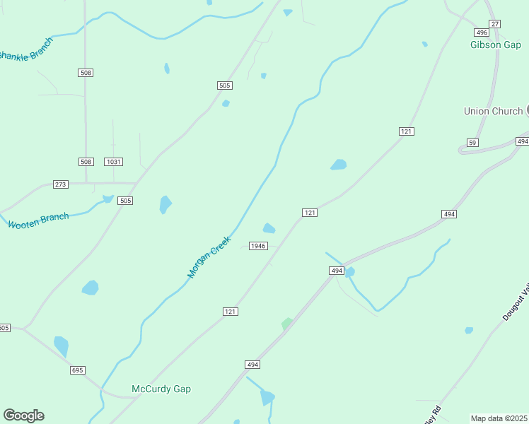 map of restaurants, bars, coffee shops, grocery stores, and more near 2185 County Road 121 in Fort Payne