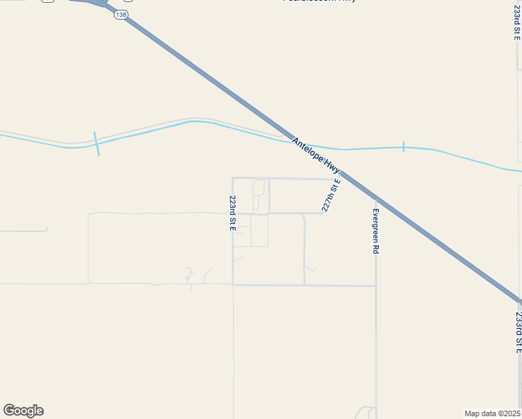 map of restaurants, bars, coffee shops, grocery stores, and more near 33048 223rd Street East in Llano