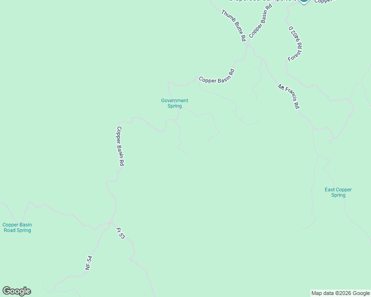 map of restaurants, bars, coffee shops, grocery stores, and more near 3625 Tanager Ridge Way in Prescott