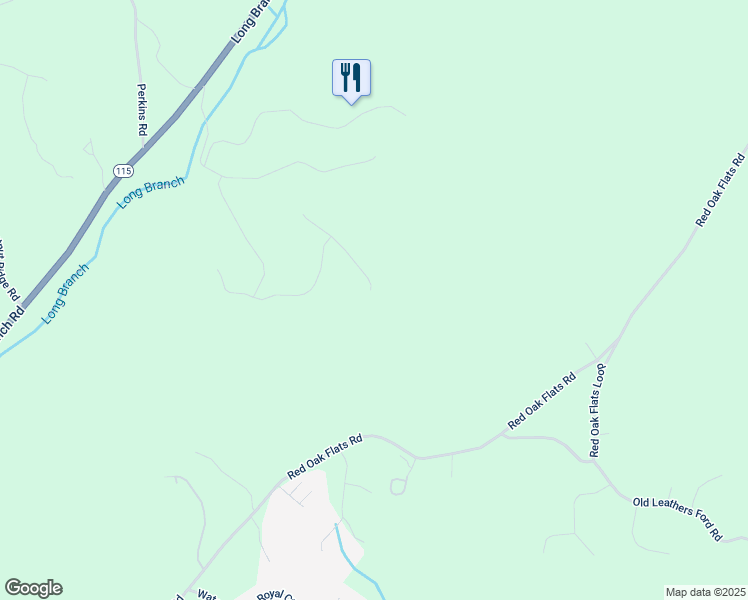 map of restaurants, bars, coffee shops, grocery stores, and more near 180 Buckeye Ridge East in Dahlonega